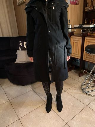 Cappotto nero Conbipel