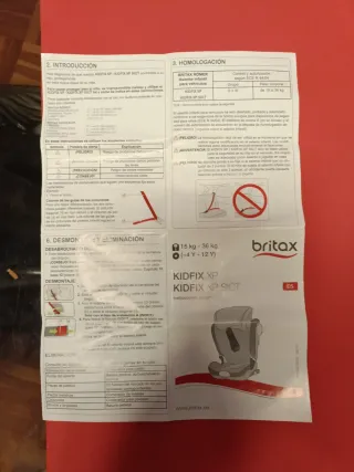 Silla Romer britax Grupo2-3