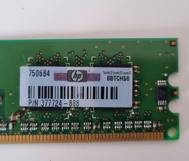 RAM 256MB HP per Laptop, Notebook, Portatile.