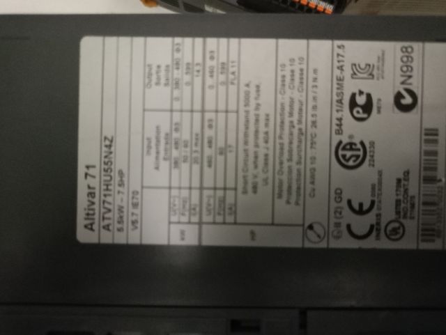 Atv71 atv61 5.5kw 7.5kw altivar