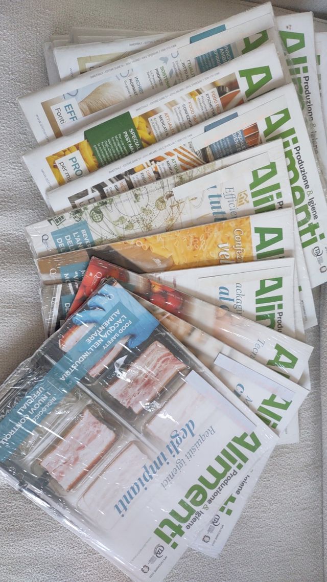 Set riviste specializzate "Alimenti, produzione ..