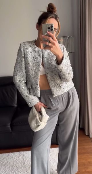 Chaqueta lentejuelas