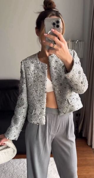 Chaqueta lentejuelas