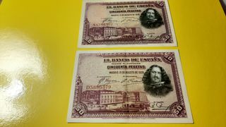 Billetes de España 