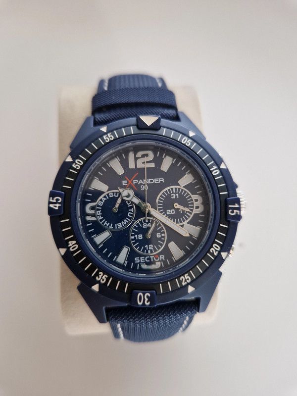 Orologio da polso Sector expander 90 Blu