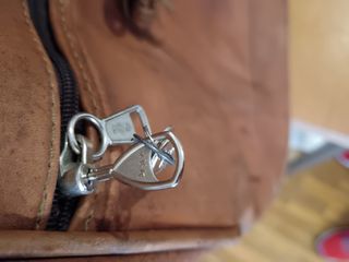 Maleta vintage cuero natural vacuno 