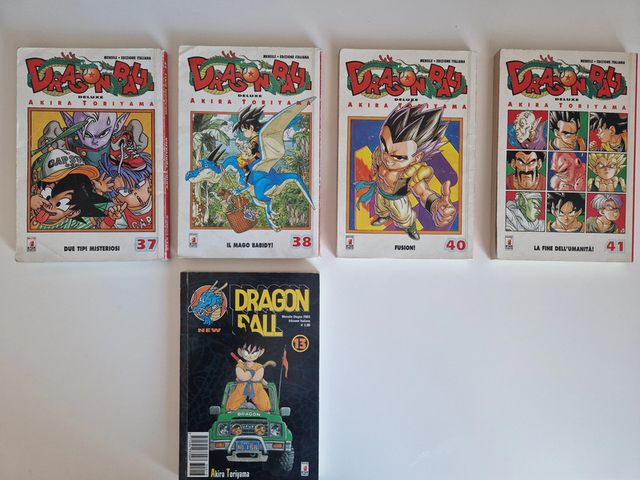 4 Manga Fumetti Dragon Ball Z anno 2001