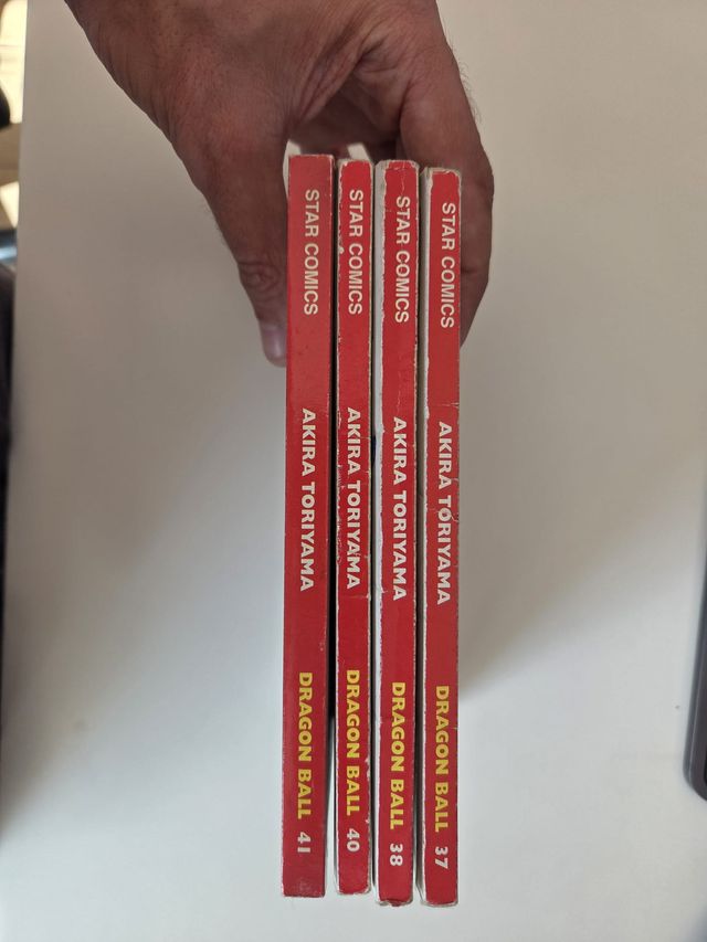4 Manga Fumetti Dragon Ball Z anno 2001