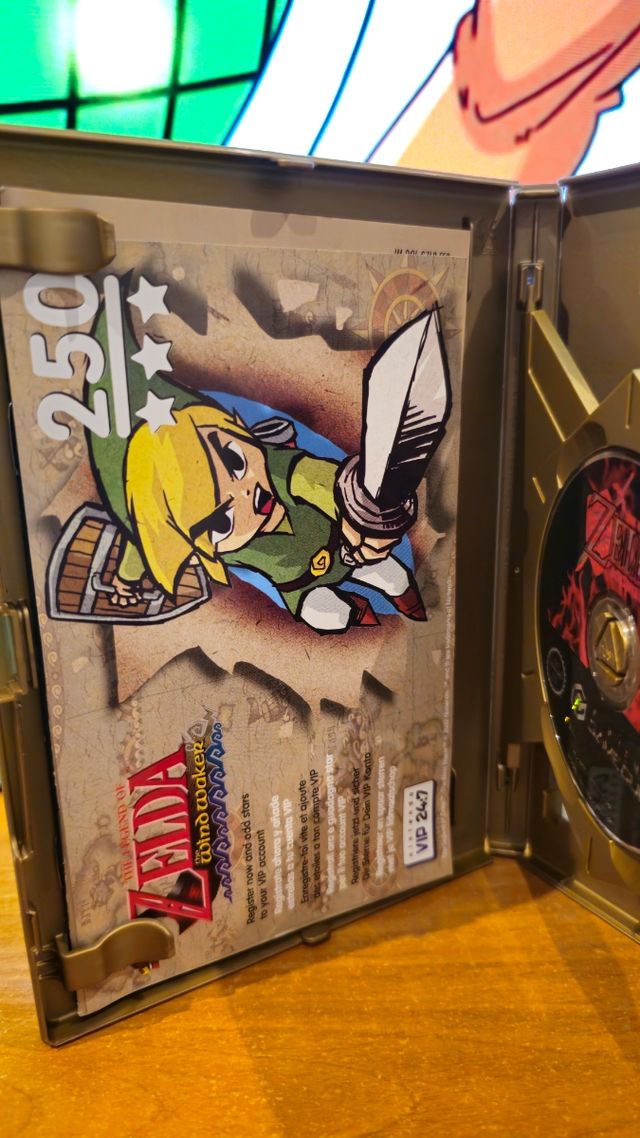 Zelda The Wind Waker Game Cube