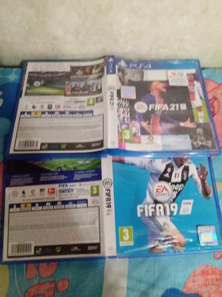 Pack de fifas 19,21