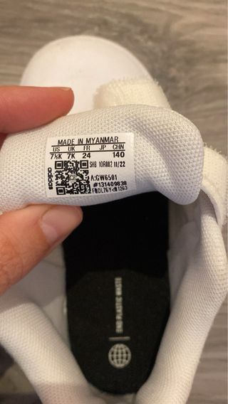 Bambas Adidas velcro niño nº24
