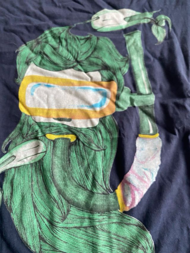 Maglietta ragazzo blu