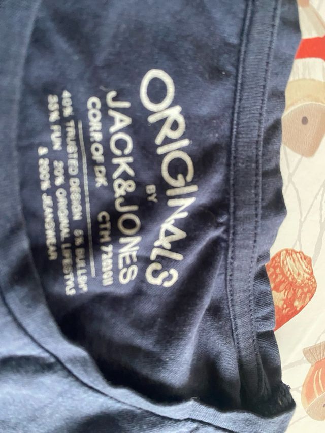 Maglietta ragazzo blu