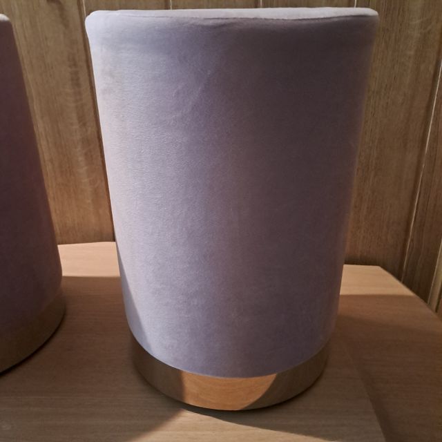 Dos banquitos ante rosa