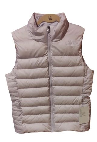 Chaleco plumón The north face M lavanda