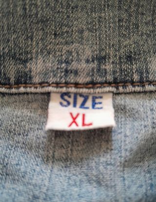 Completo di jeans donna vintage ricami floreali