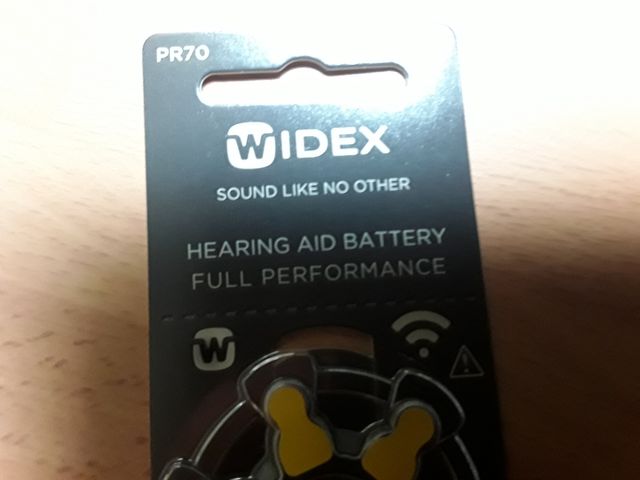 Batterie/filtri per apparecchi acustici