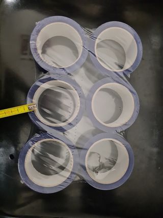 Nastro 36 rotoli adesivo blu