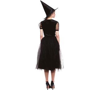 Disfraz Bruja destellos talla M