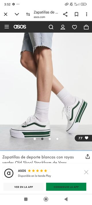 Playeras plataforma vans