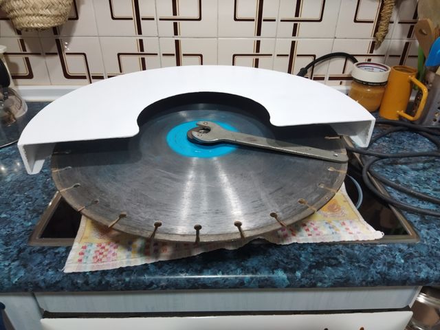 Protector y disco diamante 40cm