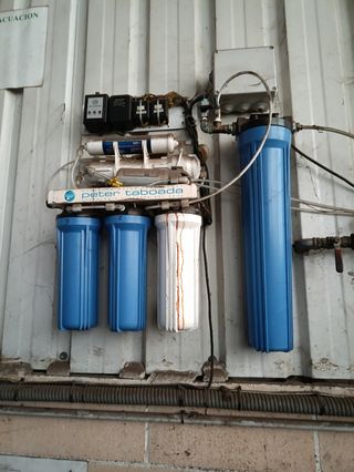 Unidad/filtro osmosis