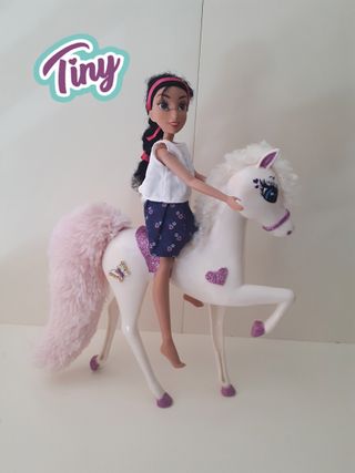 Muñeca Tiny Fantasy y Su Caballo Sebigus