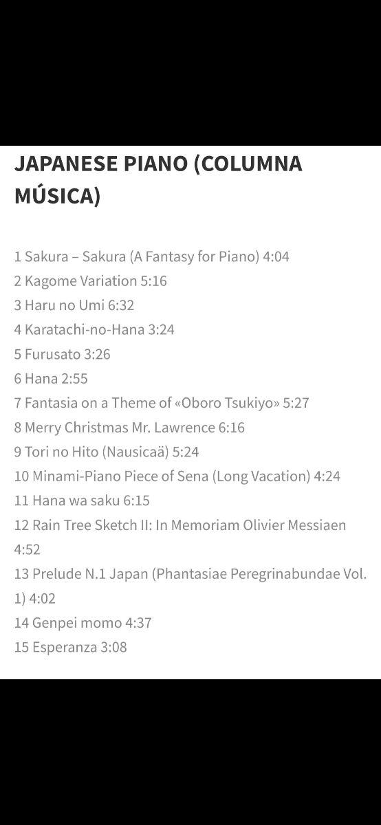 CD Yoko Suzuki pianista