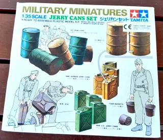Soldatini Military Miniatures Jerry Cans Tamiya