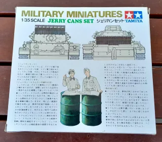 Soldatini Military Miniatures Jerry Cans Tamiya
