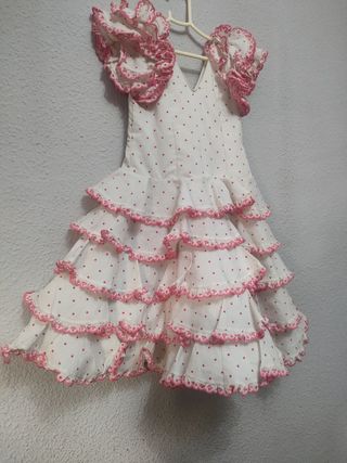 Vestido flamenca, sevillana