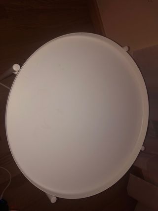Mesa bandeja ikea blanca