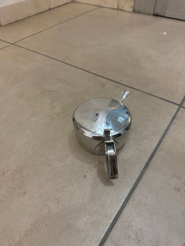 Azucarera acero inoxidable