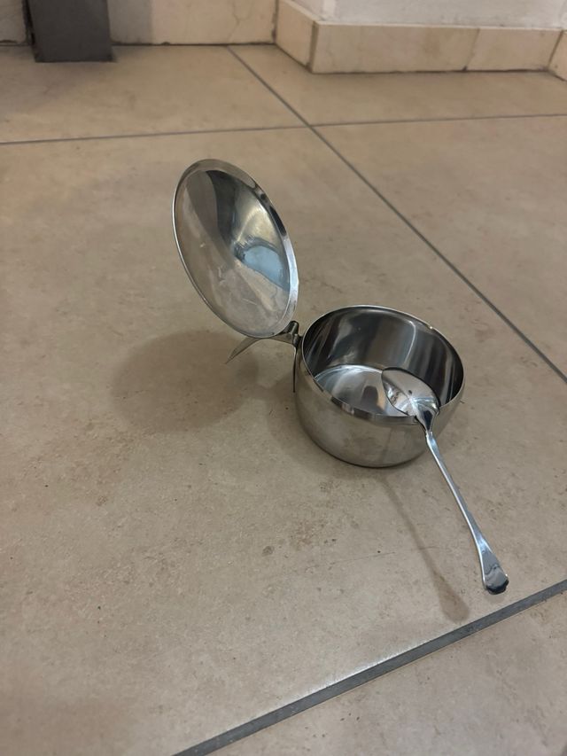 Azucarera acero inoxidable