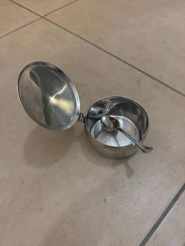 Azucarera acero inoxidable