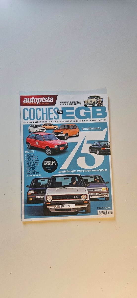 REVISTA - COCHES DE LA EGB