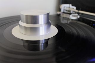 Clamp estabilizador discos vinilo