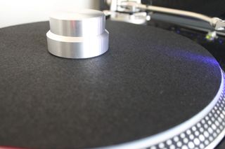 Clamp estabilizador discos vinilo