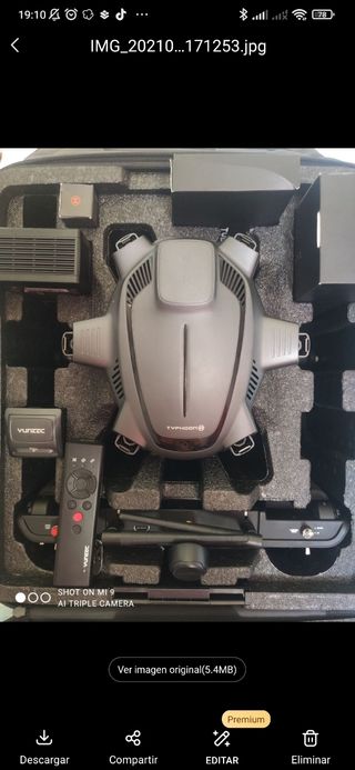 Dron Yuneec Typhoon  acepto cambios por cnc