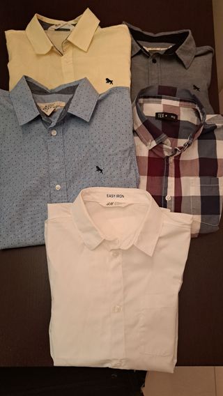 PACK 5 CAMISAS COMO NUEVAS