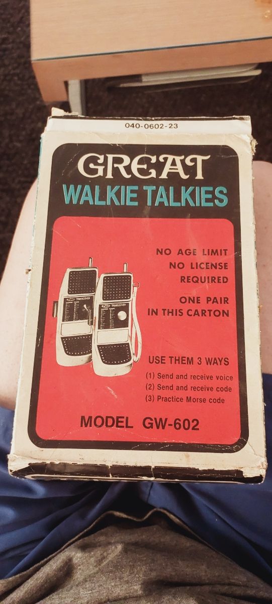 Walkie talkie great antiguos.