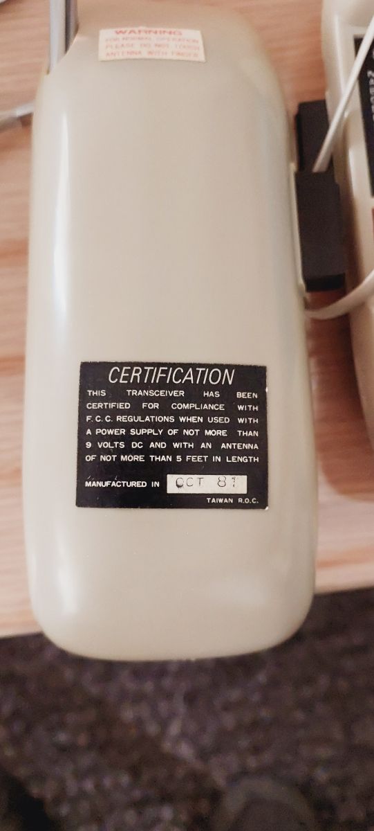 Walkie talkie great antiguos.