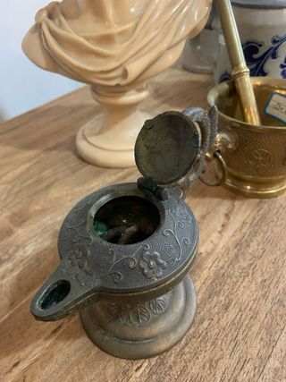 Lampada ad olio XX secolo