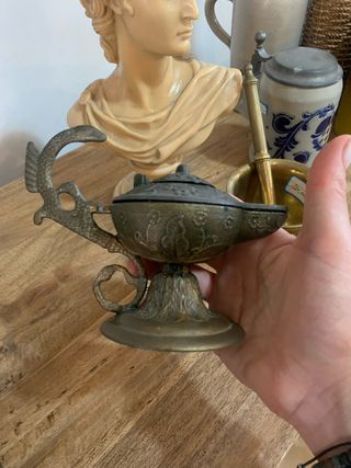 Lampada ad olio XX secolo