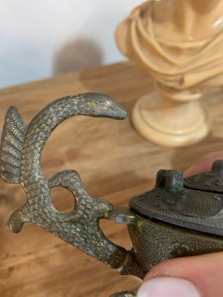 Lampada ad olio XX secolo