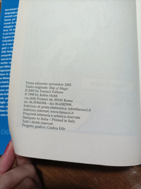 La nave della magia Robin Hobb Borgomago