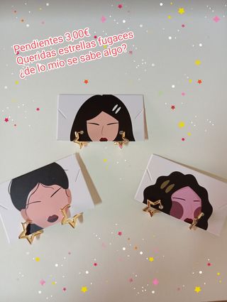 Pulseras, pendientes hechos a mano 
