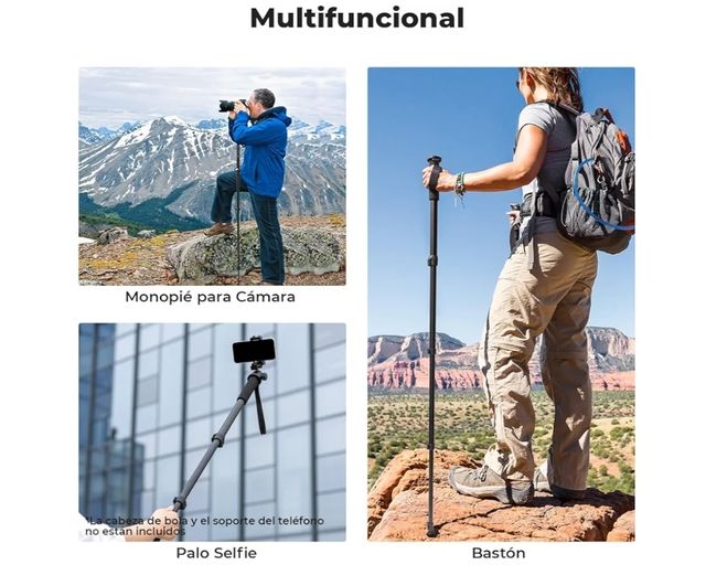 Palo selfie multifuncional