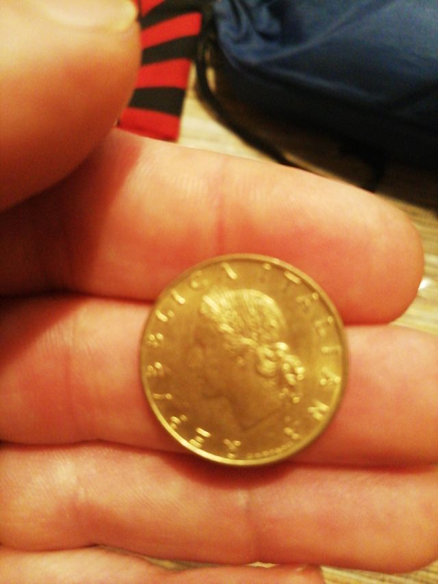 Moneta da collezione 20 lire 1970