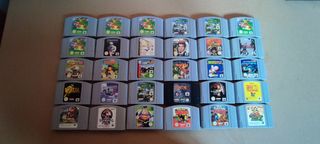 Lotto 30 giochi Nintendo 64 JAP e EUR